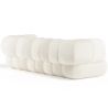 Bouclé Gepolsterte Couch - Moderner Stil - 2/3 Sitzplätze - Gebogener Teddy image 7