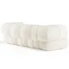 Bouclé Gepolsterte Couch - Moderner Stil - 2/3 Sitzplätze - Gebogener Teddy image 7