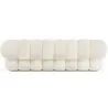 Bouclé Gepolsterte Couch - Moderner Stil - 2/3 Sitzplätze - Gebogener Teddy image 7