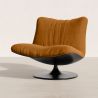 Gepolsterter Sessel im Kurven-Design im Zeitgenössischen Stil - Tulipe image 7