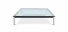 Quadratischer Couchtisch - Glas - 80 cm - Kart image 7