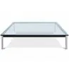 Quadratischer Couchtisch - Glas - 80 cm - Kart image 7