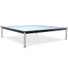 Quadratischer Couchtisch - Glas - 80 cm - Kart image 7