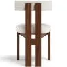 Runder Esstisch-Set mit 6 Holzstühlen - Minimalistisches Design - Ivette image 7