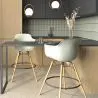 Barhocker im - Skandinavischen Design - Holzbeine - Nordika image 7