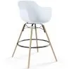 Barhocker im - Skandinavischen Design - Holzbeine - Nordika image 7