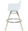 Barhocker im - Skandinavischen Design - Holzbeine - Nordika image 7