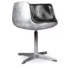 Loungesessel - Design Sessel - Leder & Metall - Cognac image 7