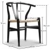 4er-Pack Esszimmerstühle aus Holz - Skandinavischer Stil - Wish image 7