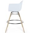 Barhocker - Skandinavisches Design - Holzbeine - 4er-Set - Nordika image 7