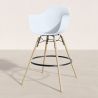 Barhocker - Skandinavisches Design - Holzbeine - 4er-Set - Nordika image 7
