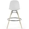 Barhocker - Skandinavisches Design - Holzbeine - 4er-Set - Skögur image 7
