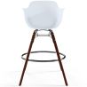 Barhocker - Skandinavisches Design - Dunkle Holzbeine - 4er-Set - Nordika image 7