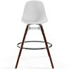 Barhocker - Skandinavisches Design - Dunkle Holzbeine - 2er-Set - Skögur image 7