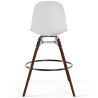 Barhocker - Skandinavisches Design - Dunkle Holzbeine - 2er-Set - Skögur image 7