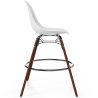 Barhocker - Skandinavisches Design - Dunkle Holzbeine - 2er-Set - Skögur image 7