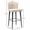Barhocker mit Samtbezug - Modernes und Premium-Design für Restaurants, Hotels und Haushalte - Velvet Icon image 7