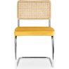 Esszimmerstuhl - gepolstert in Samt - Holz und Rattan - Nuova edizione - Martha image 7