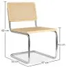 Esszimmerstuhl - Vintage-Design - Holz und Rattan - Neue Ausgabe - Bruna image 7
