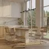 Esszimmerstuhl - Vintage-Design - Holz und Rattan - Neue Ausgabe - Bruna image 7