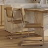 Esszimmerstuhl - Vintage-Design - Holz und Rattan - Neue Ausgabe - Bruna image 7