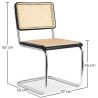 Esszimmerstuhl - Vintage-Design - Holz und Rattan - Neue Ausgabe - Bruna image 7