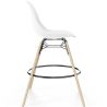 Barhocker aus Samt - Skandinavisches Design und Holzbeine - Skögur image 7
