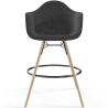 Barhocker aus Samt - Skandinavisches Design und Holzbeine - Nordika image 7