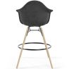 Barhocker aus Samt - Skandinavisches Design und Holzbeine - Nordika image 7
