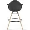 Barhocker aus Samt - Skandinavisches Design und Holzbeine - Nordika image 7