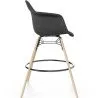 Barhocker aus Samt - Skandinavisches Design und Holzbeine - Nordika image 7