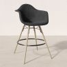 Barhocker aus Samt - Skandinavisches Design und Holzbeine - Nordika image 7