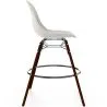 Barhocker aus Samt - Skandinavisches Design und Dunkle Holzbeine - Skögur image 7