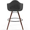 Barhocker aus Samt - Skandinavisches Design und Dunkle Holzbeine - Nordika image 7