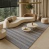 Großer Teppich mit ethnischem Boho-Design - (290x200 cm) - Velour image 7
