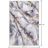 Großer Teppich im Modernen Design mit Marmor-Effekt – (290x200 cm) – Arezzo image 7