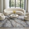 Großer Teppich im Modernen Design mit Marmor-Effekt – (290x200 cm) – Arezzo image 7