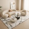 Großer Teppich im Modernen Design mit Marmor-Effekt – (290x200 cm) – Calico image 7
