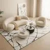 Großer Teppich im Modernen Design mit Marmor-Effekt – (290x200 cm) – Calico image 7