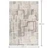 Großer Teppich im Zeitgenössischen Modernen Design - Beige (290x200 cm) - Ornate image 7