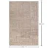 Großer Teppich im Zeitgenössischen Modernen Design - Beige (290x200 cm) - Rococo image 7