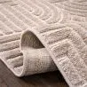 Großer Teppich im Zeitgenössischen Modernen Design - Beige (160x230 cm) - Rococo image 7