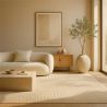 Großer Teppich im Zeitgenössischen Modernen Design - Beige (160x230 cm) - Rococo image 7