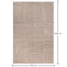 Großer Teppich im Zeitgenössischen Modernen Design - Beige (160x230 cm) - Rococo image 7