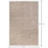 Großer Teppich im Zeitgenössischen Modernen Design - Beige (160x230 cm) - Rococo image 7