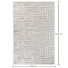Großer Teppich im Zeitgenössischen Modernen Design - Beige (160x230 cm) - Rosella image 7