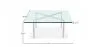 Quadratischer Couchtisch - Glas - 12mm - Town image 7