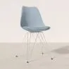 Esszimmerstuhl mit Kissen - Skandinavisches Design und Metall - Skögur image 7
