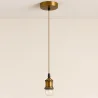 Pendelleuchten-Kabel in Antikgold mit verstellbarer Höhe - Berrey image 7