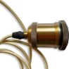 Pendelleuchten-Kabel in Antikgold mit verstellbarer Höhe - Berrey image 7